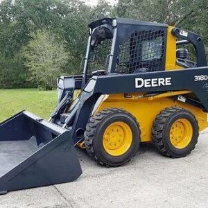 Мини-погрузчик «John Deere 318D»